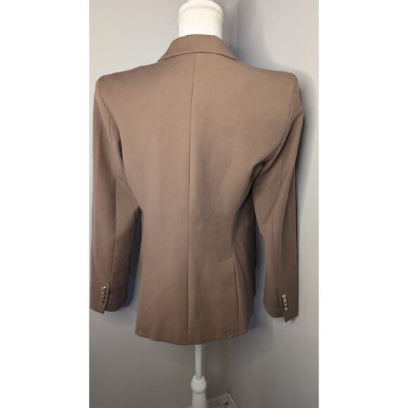 WHBM camel brown professional one button blazer - Picture 5 of 15